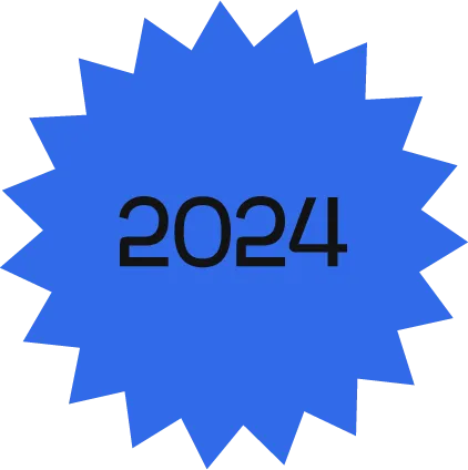 Image d'une icone représentant l'année 2024